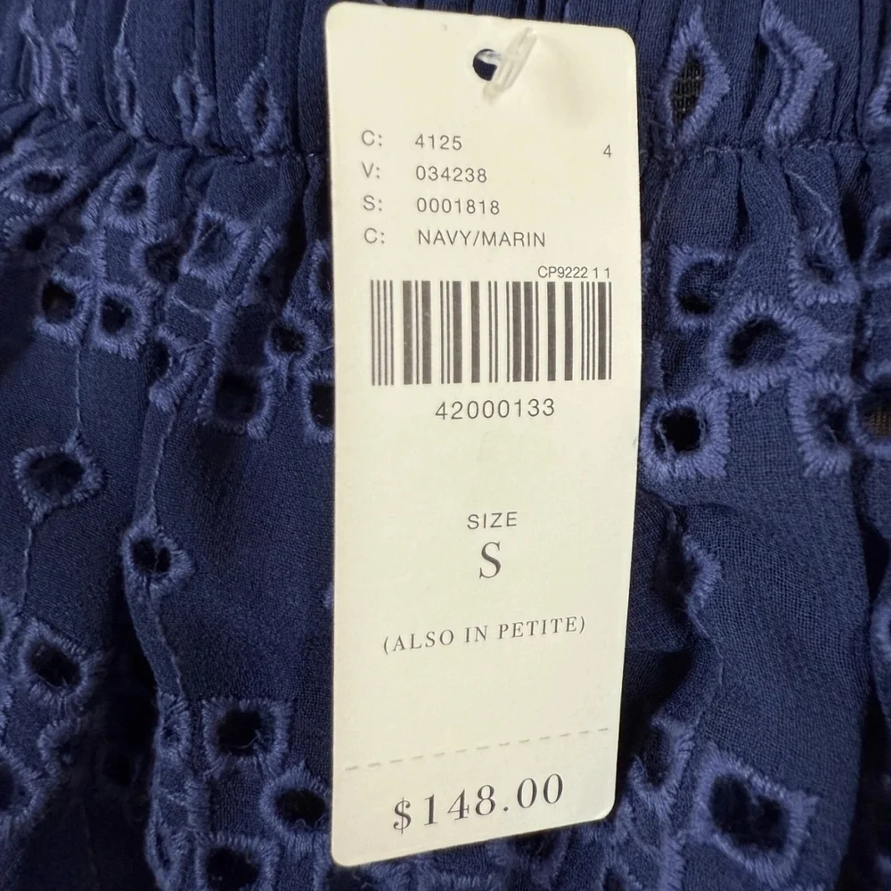 Anthropologie Romper Womens Small Blue Ranna Gill Tiered Ruffle Layered Boho - Picture 11 of 16